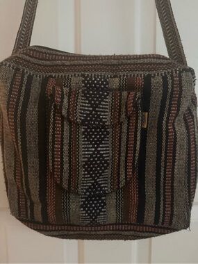 Pinzon Brown Crossbody Bag - Rustic